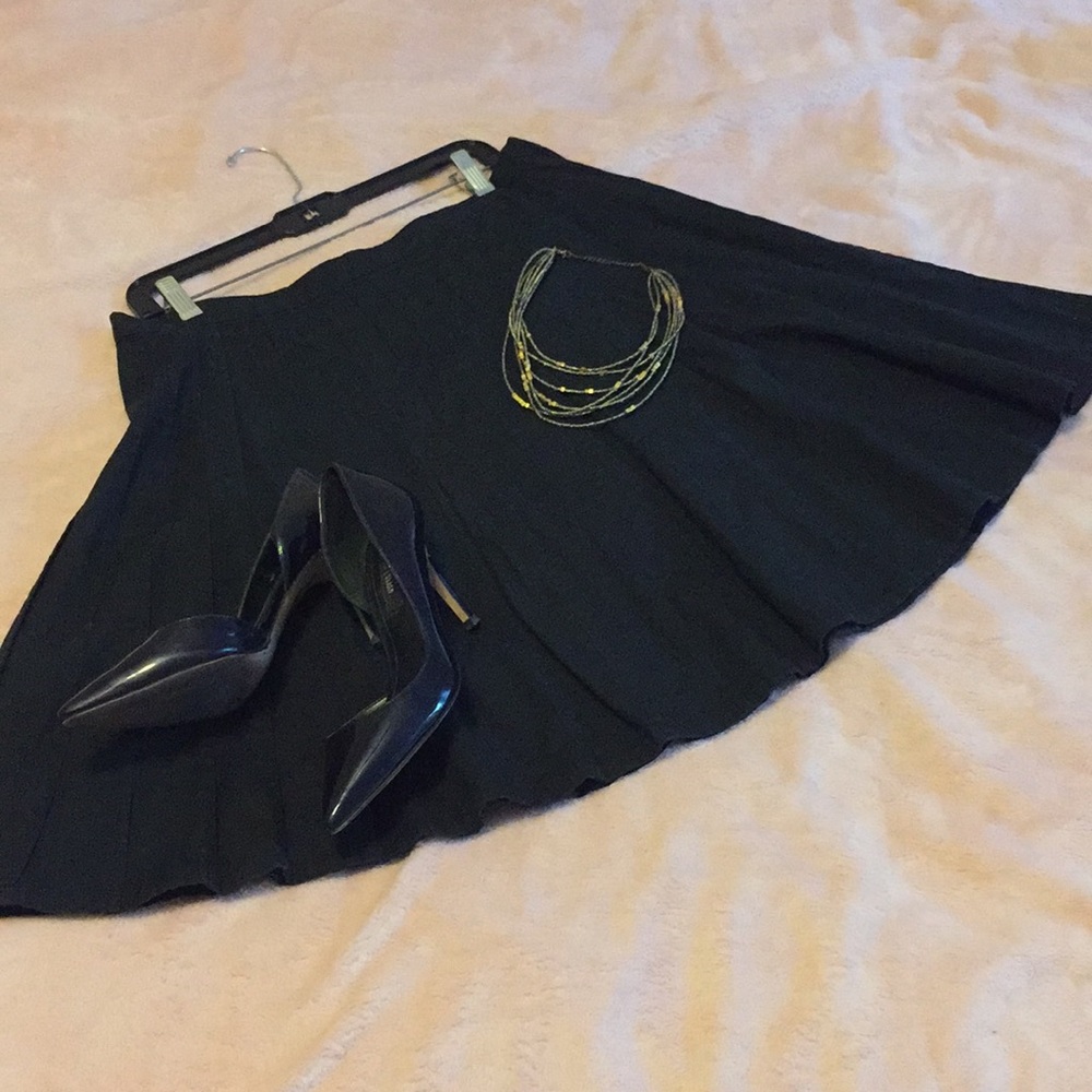 Anthro Black skirt